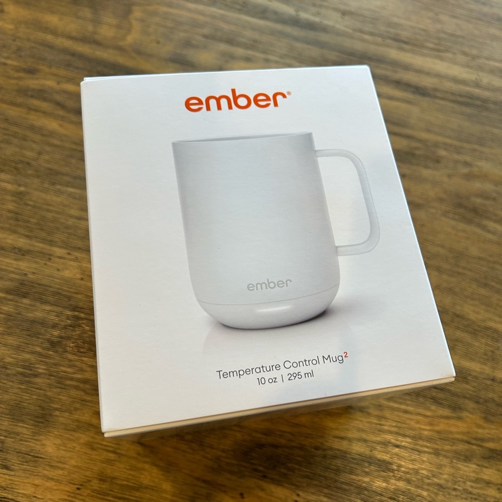 Ember Temperature Control Smart Mug 2, 10 Oz, App-Controlled Heated Coffee Mug